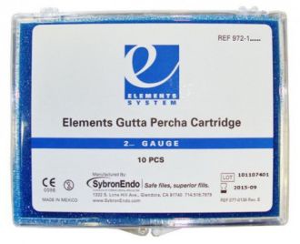 Elements Gutta Percha Cartridge – 23G medium, 972-2500