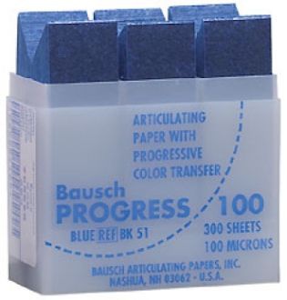 Bausch Progress I-100 um modrý