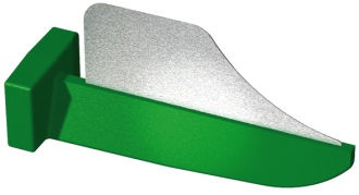 FenderWedge medium green