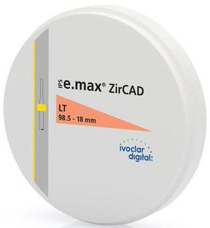 IPS e.max ZirCAD LT A2 98/20 mm