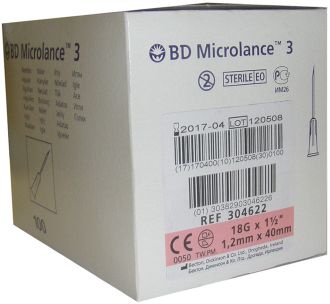 Ihly BD Microlance 1,2 x 40 mm
