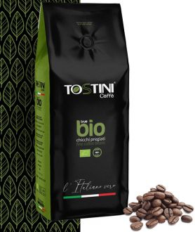 Tostini True Bio zrnková káva